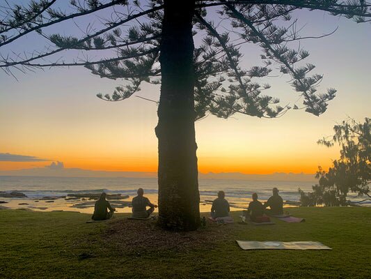 yoga JOURNAL #1 YOGA EVENT on the SUNSHINE COAST ELUXELLA