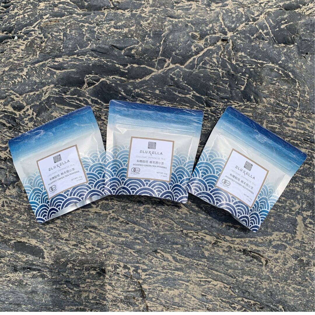 Organic Hojicha Tea Powder Set | Hojicha Tea Powde | ELUXELLA | Eluxella
