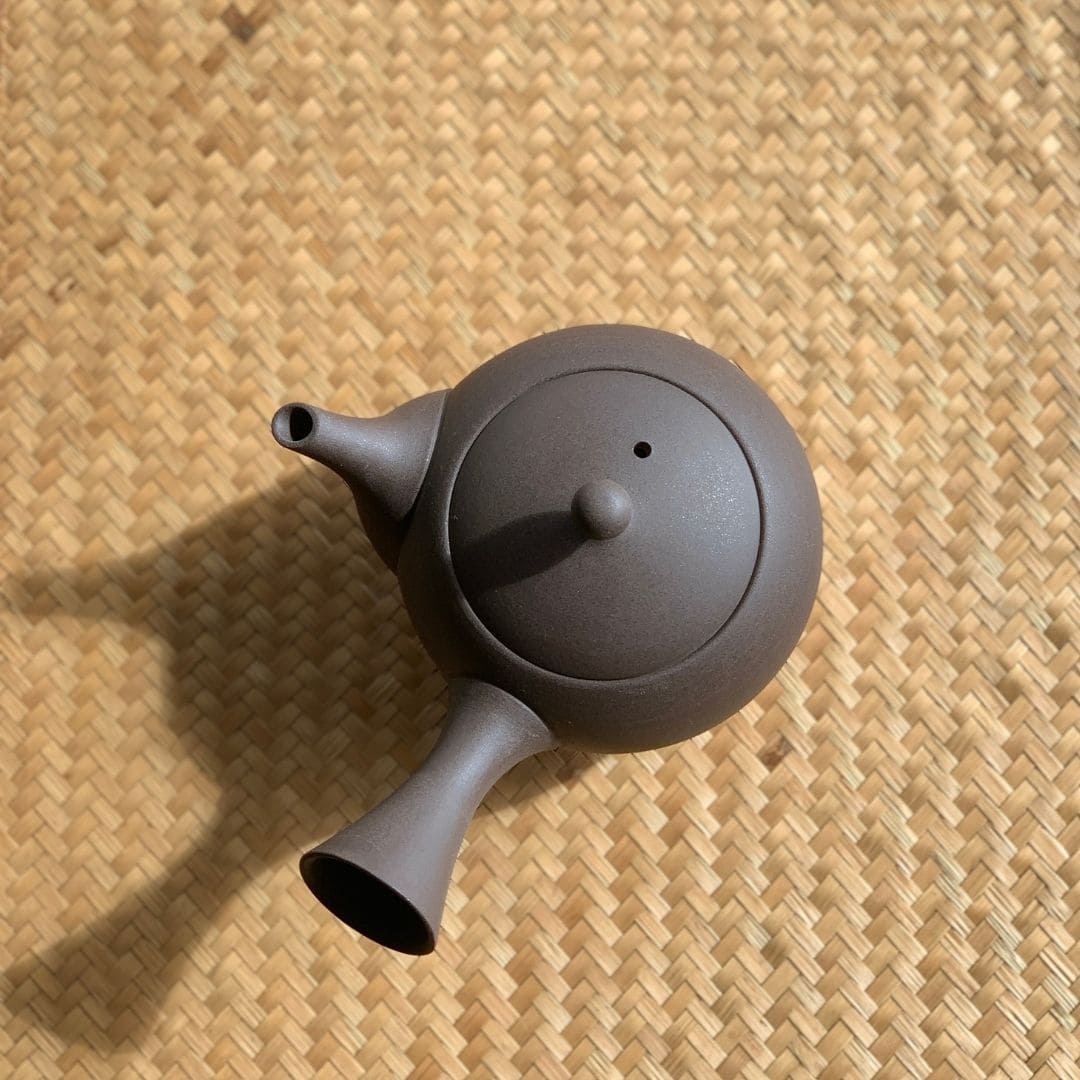 Japanese Tokoname Kyusu Tea Pot 