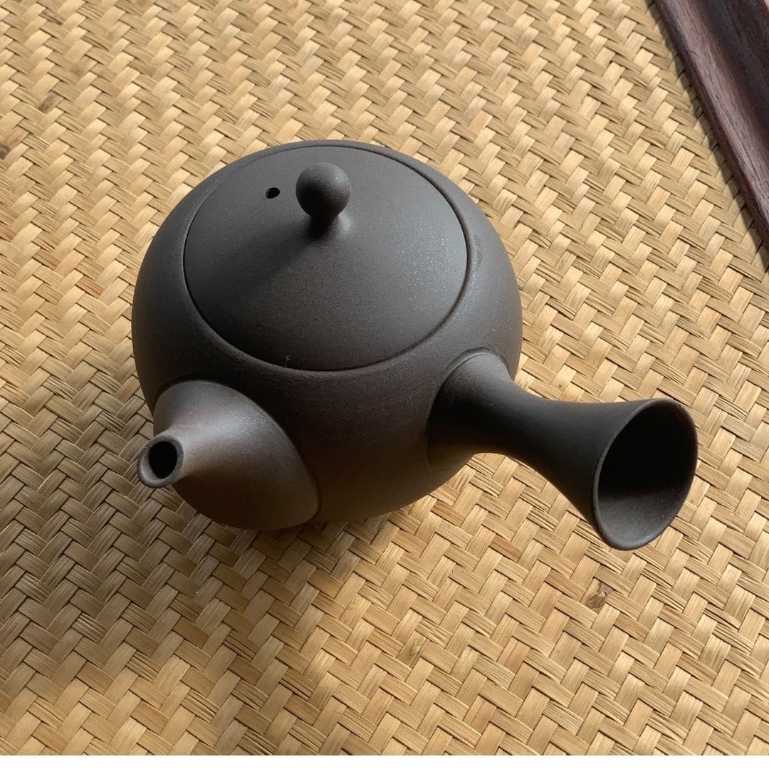 Japanese Tokoname Kyusu Tea Pot 