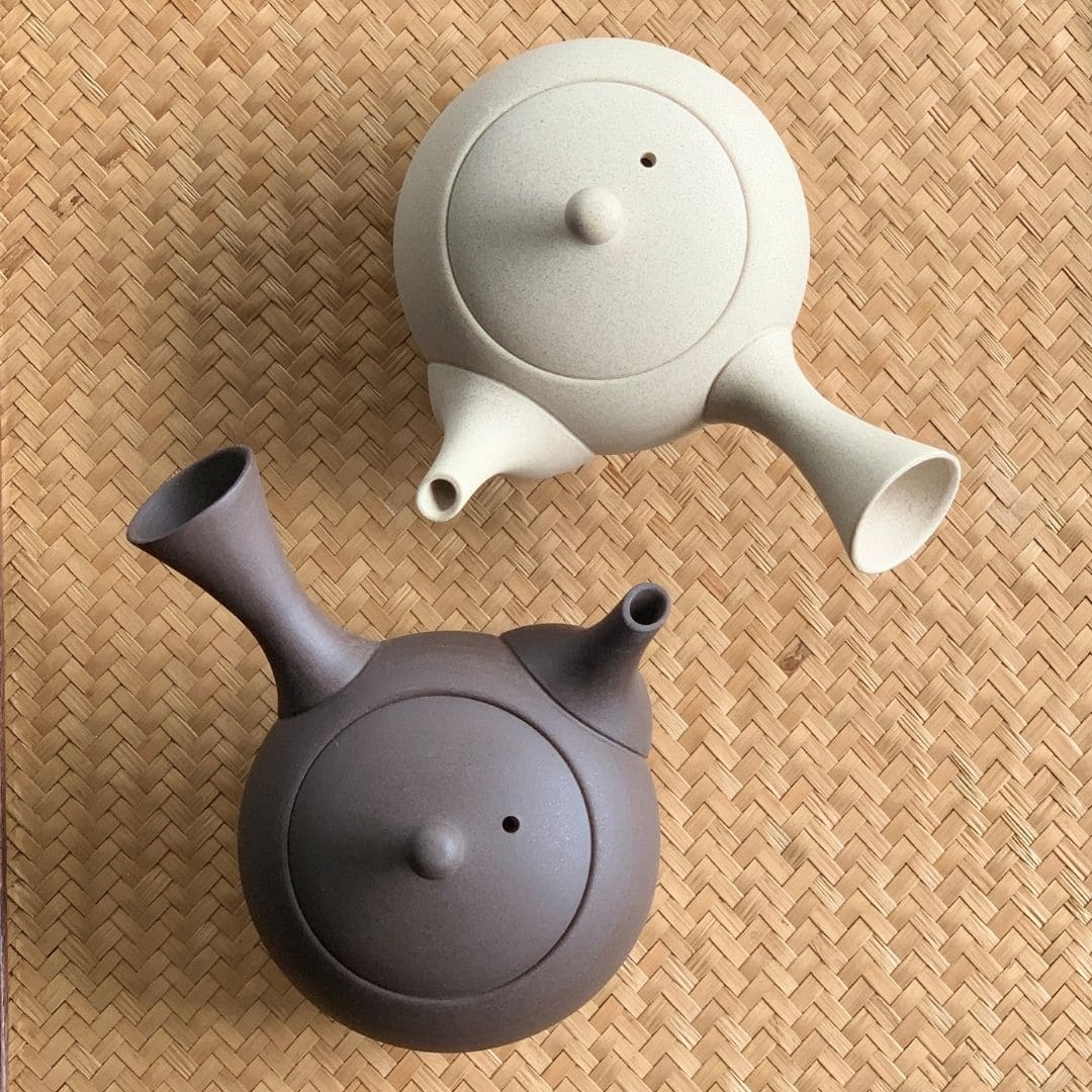 Japanese Tokoname Kyusu Tea Pot 